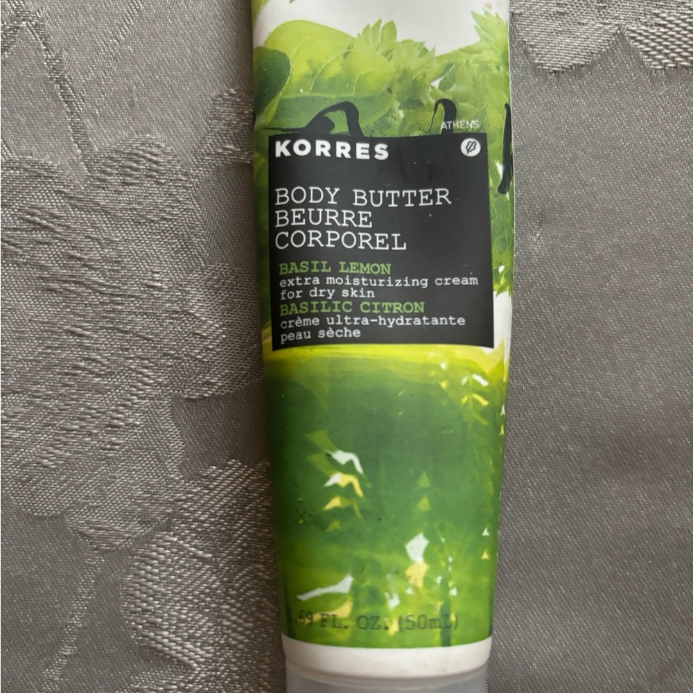 Korres Basil Lemon Body Butter New & Sealed